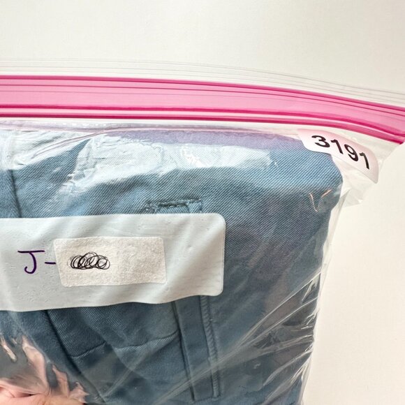 Loft Womens Shorts 18 Riviera Chino Solid Blue Preppy Nautical - Picture 9 of 9